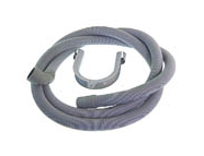UNIVERSAL 2.0 METRE DRAIN HOSE WITH 90 DEGREE END 54